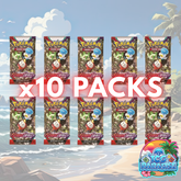Ten Pokemon TCG Scarlet & Violet booster packs, sealed
