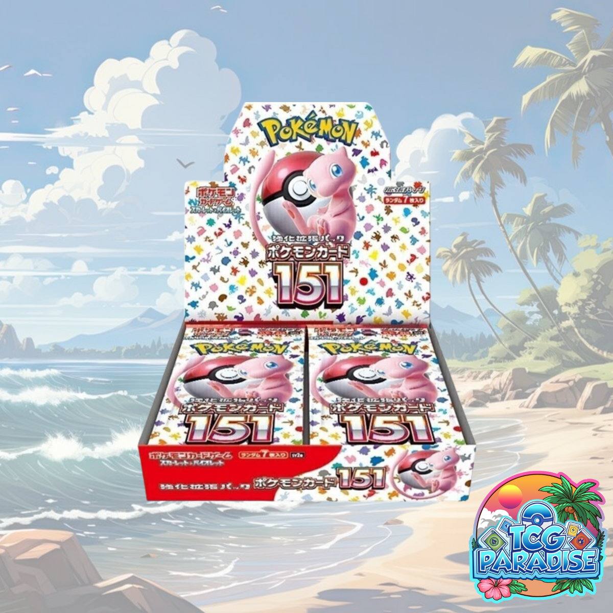 Pokemon TCG: 151 sv2a Booster Box (Japanese)