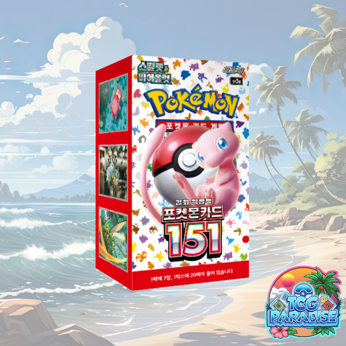 Pokemon TCG: 151 sv2a Booster Box (Korean) | Pokemon TCG Paradise Pokemon TCG: 151 sv2a Booster Box (Korean) | Pokemon TCG Paradise