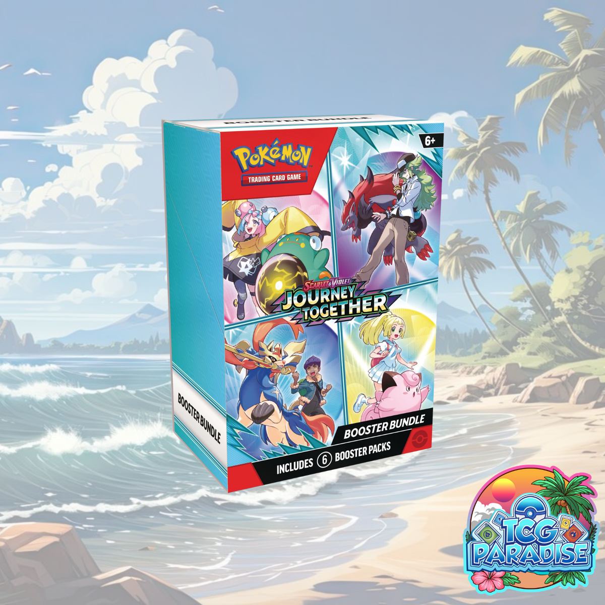 Pokemon TCG: Journey Together Booster Bundle