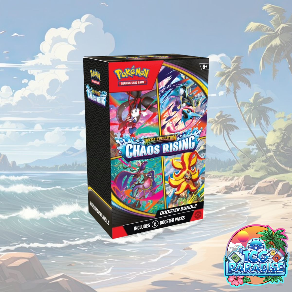 Pokemon TCG: Chaos Rising Booster Bundle