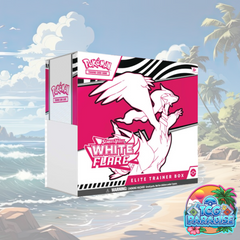 Pokemon TCG White Flare Elite Trainer Box with pink-and-white cover art