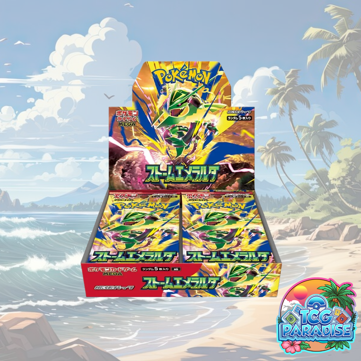 Pokemon TCG: Storm Emeralda m6 Booster Box (Japanese)