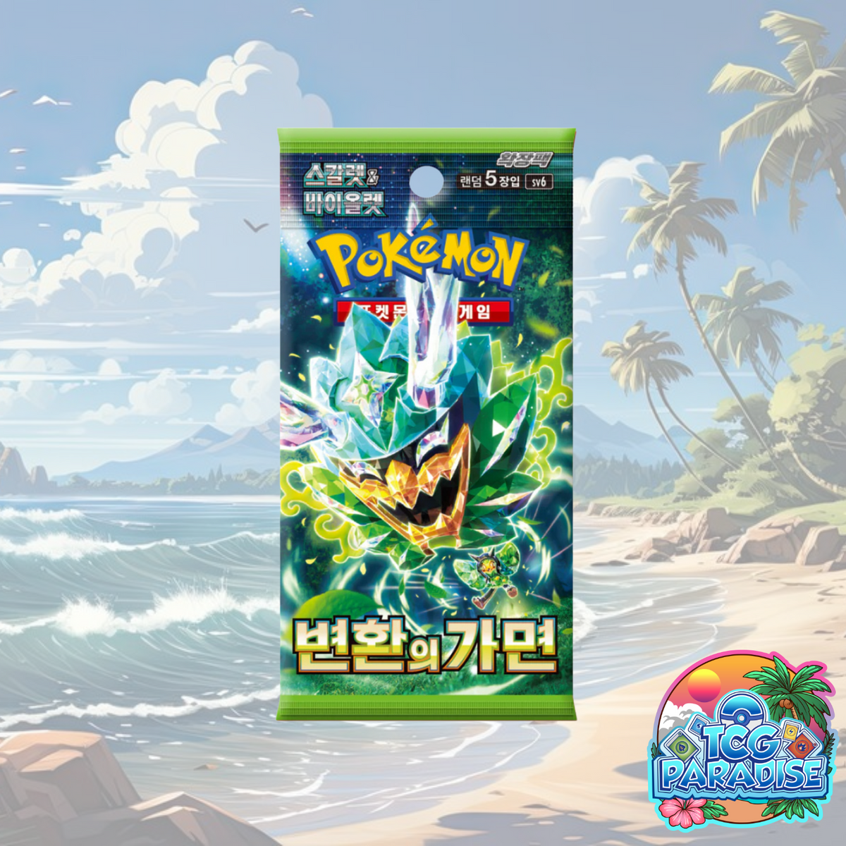 Pokemon TCG: Mask Of Change sv6 Booster Pack (Korean)