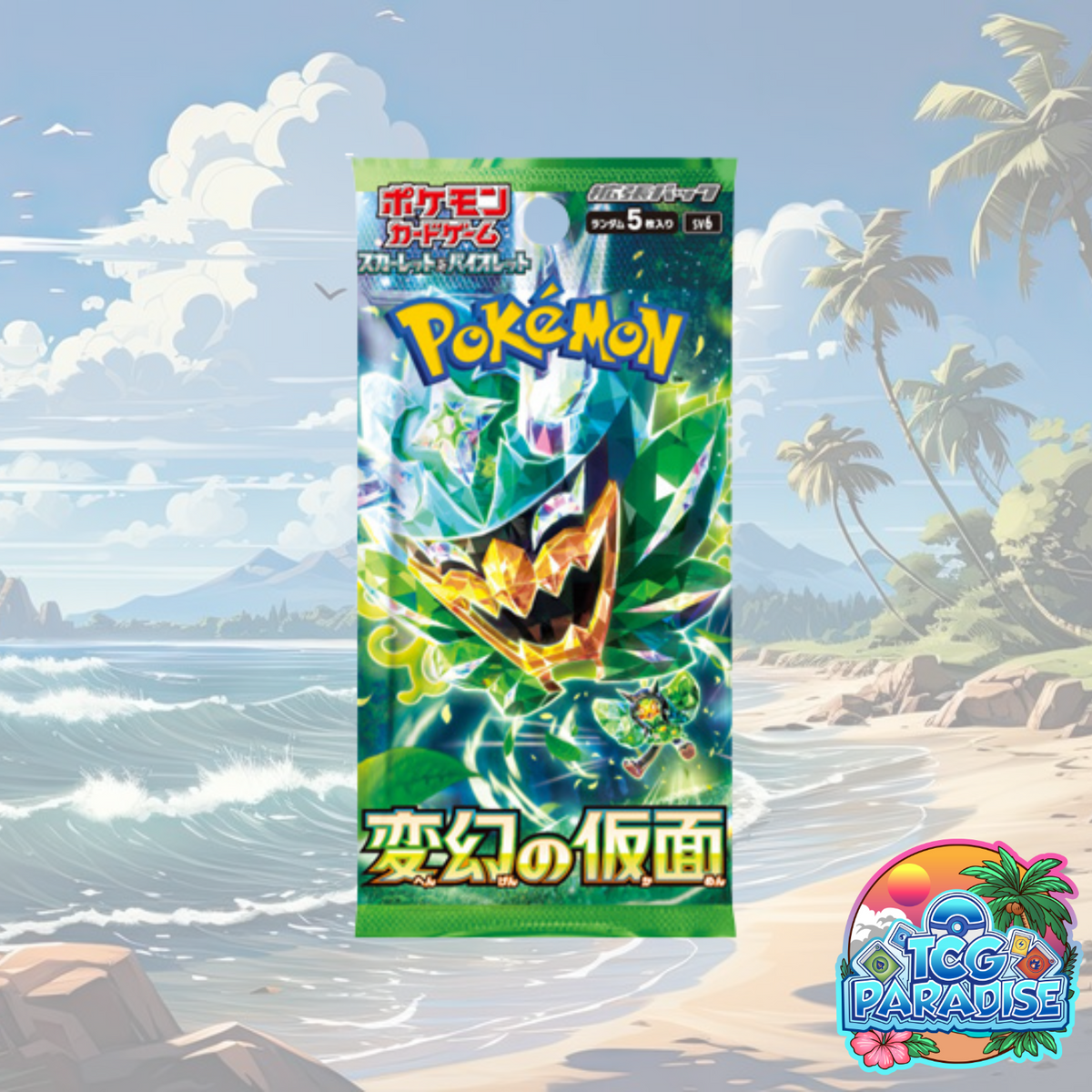 Pokemon TCG: Mask Of Change sv6 Booster Pack (Japanese)