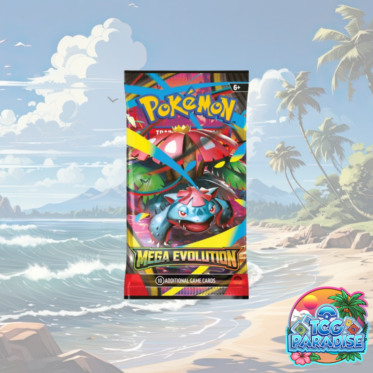 Pokemon TCG: Mega Evolution Booster Pack | Pokemon TCG Paradise Pokemon TCG: Mega Evolution Booster Pack | Pokemon TCG Paradise