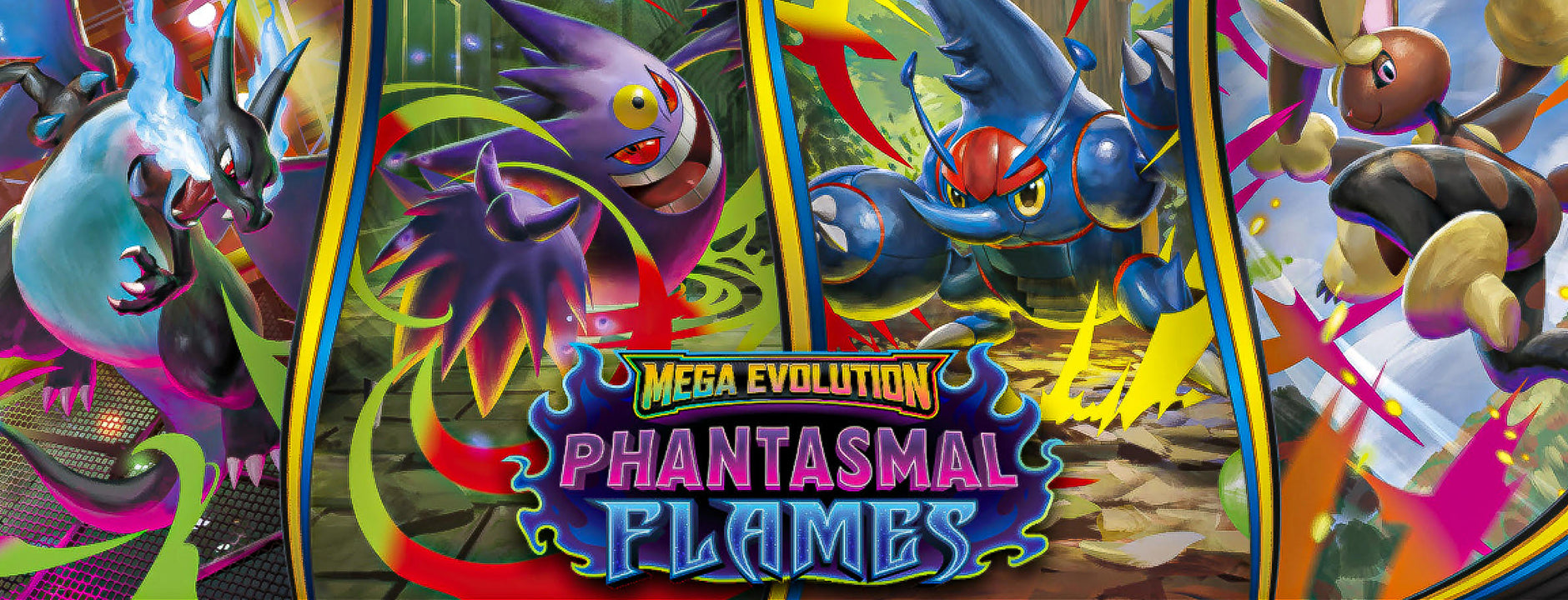 Pokemon Mega Evolution Phantasmal Flames