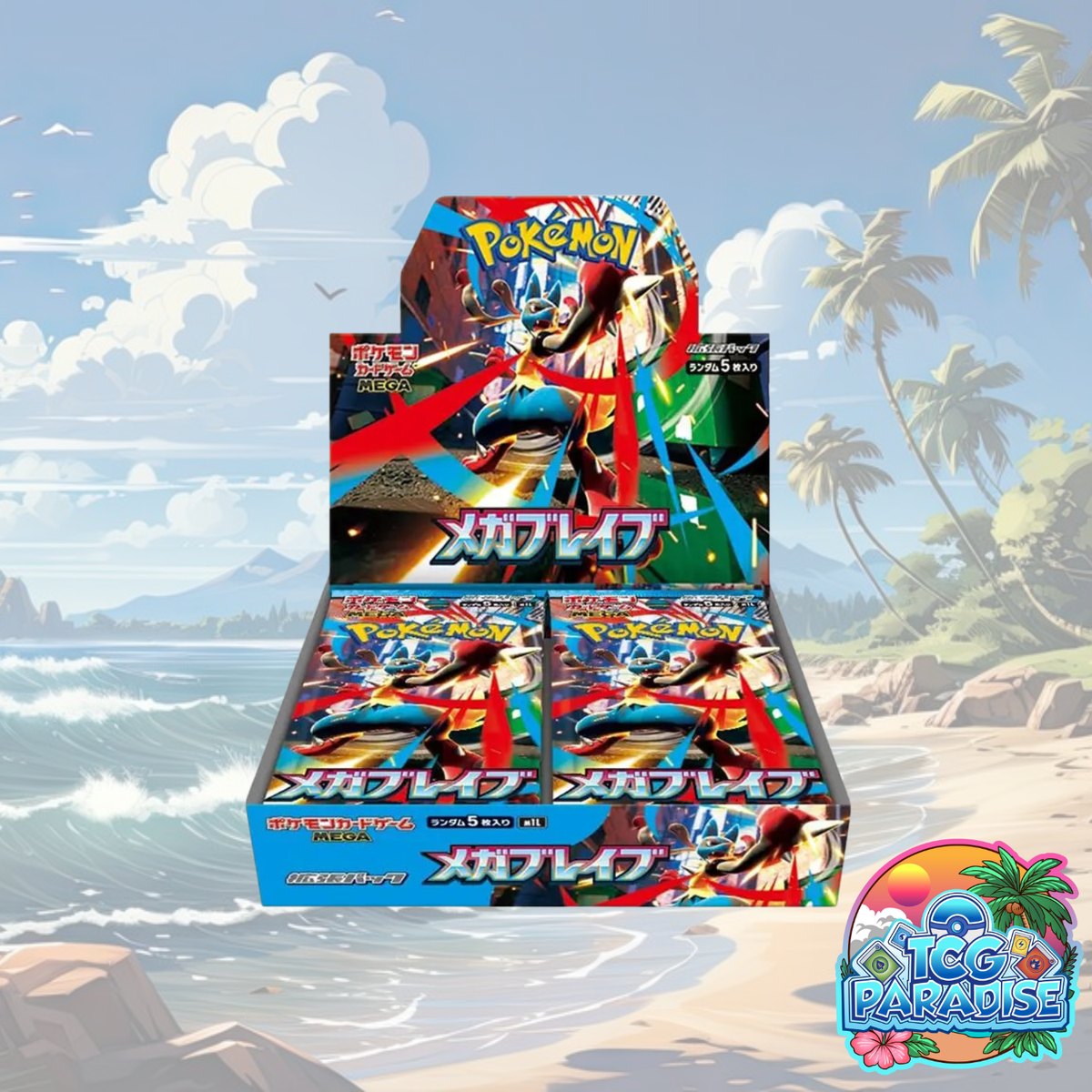 Pokemon TCG: Mega Brave m1L Booster Box (Japanese)