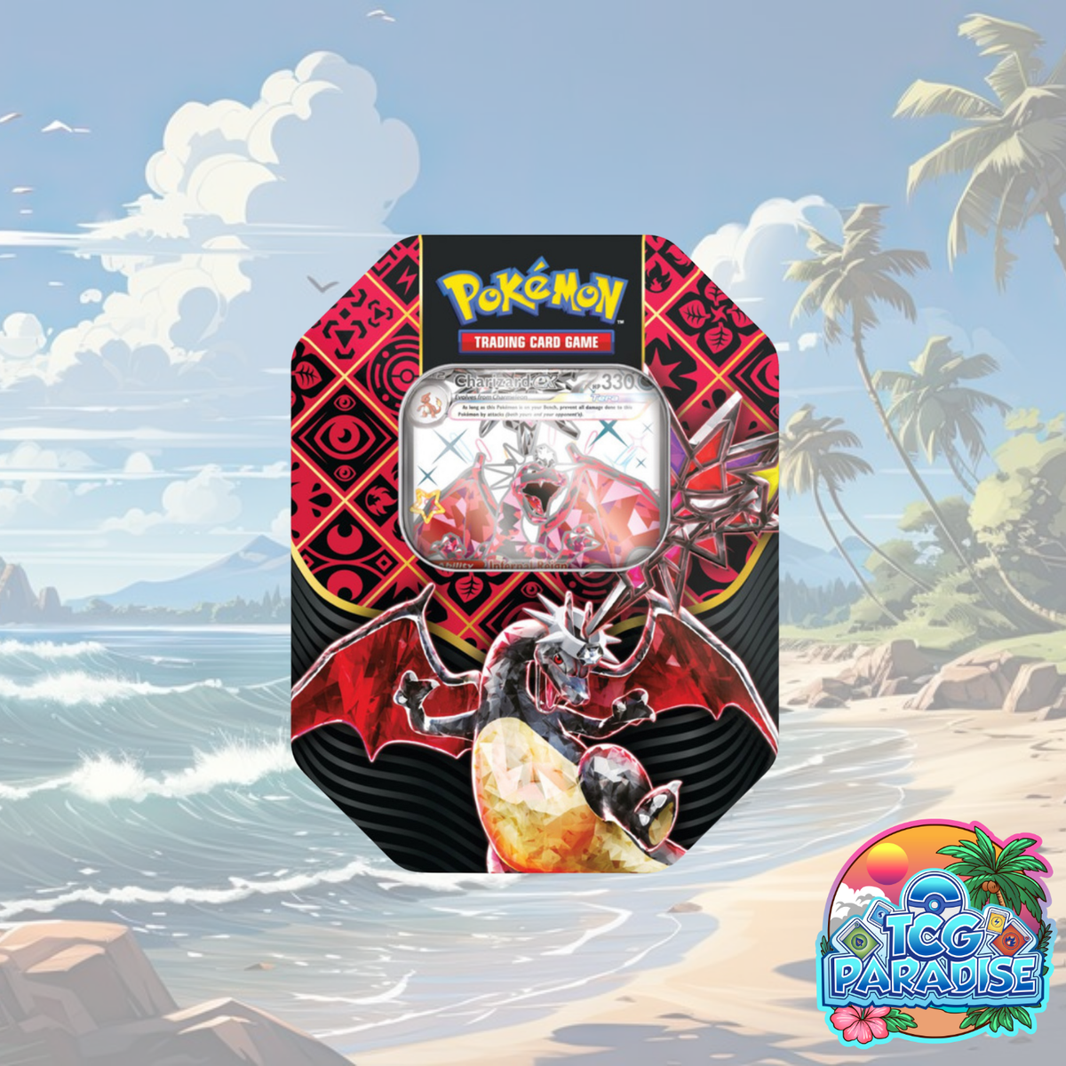 Pokemon TCG: Paldean Fates Tin - Charizard