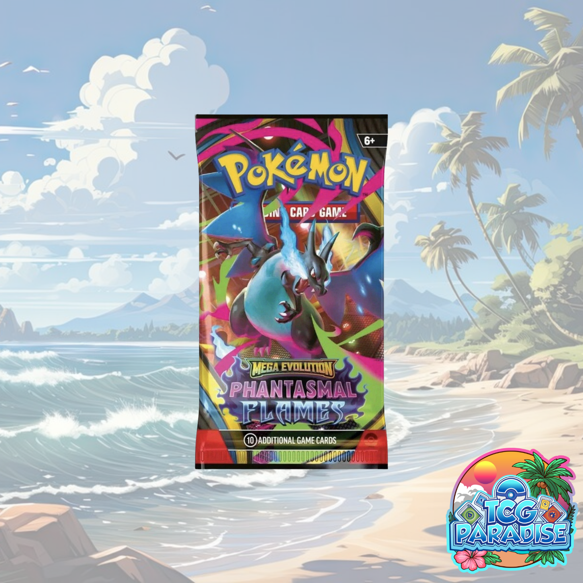 Pokemon TCG: Phantasmal Flames Booster Pack