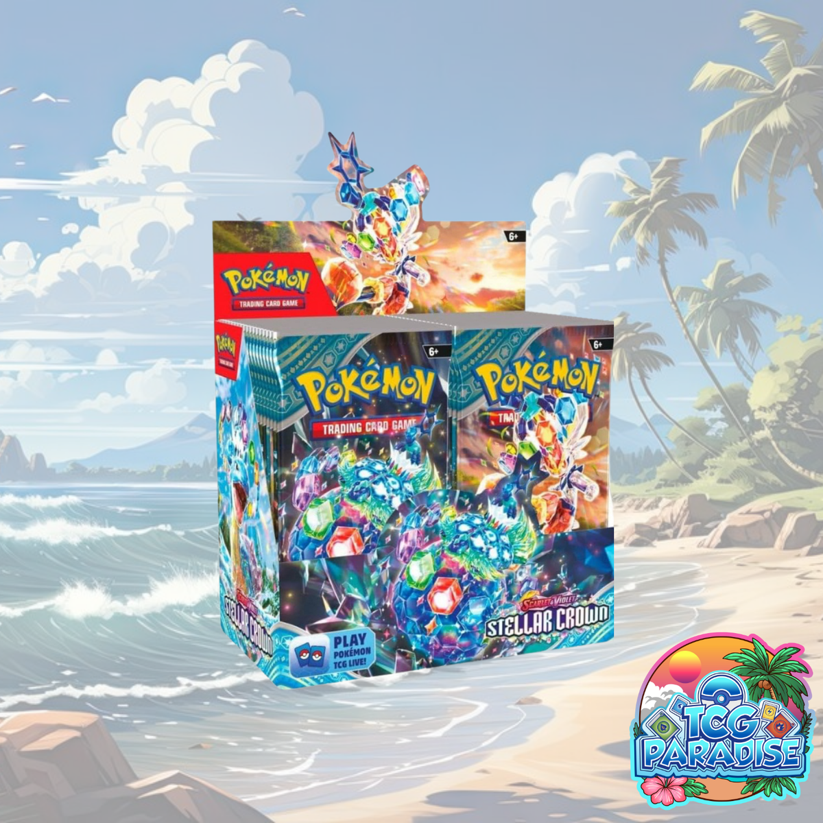 Pokemon TCG: Stellar Crown Booster Box